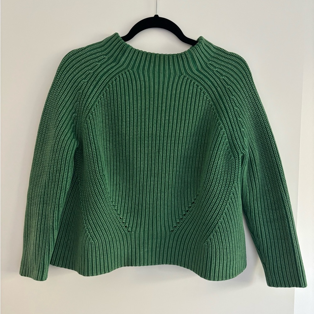 Emerald Green Women's Crew Neck Sweater
